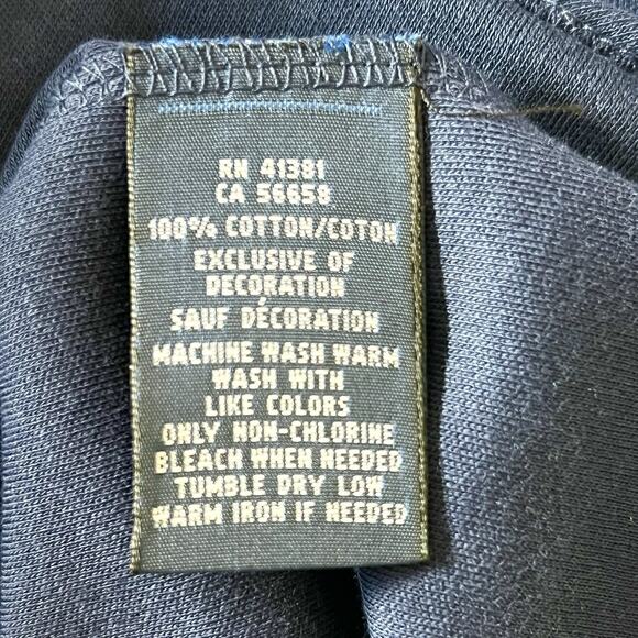 Ralph Lauren Classic Polo Shirt Women’s Medium Navy Pink Pony 100% Cotton NWT - Picture 6 of 7